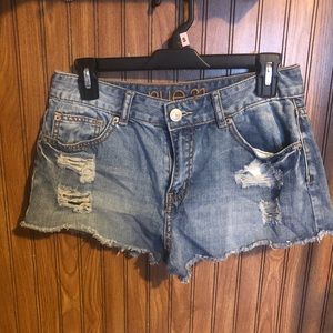 Blue Jean shorts